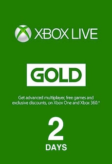 Xbox Live Gold Trial 2 Days Xbox Live GLOBAL