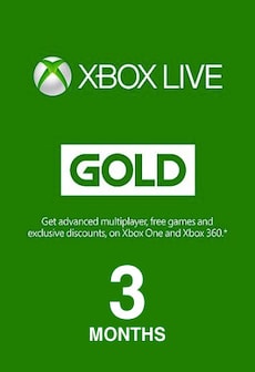 Xbox Live GOLD Subscription Card 3 Months Xbox Live Key GLOBAL
