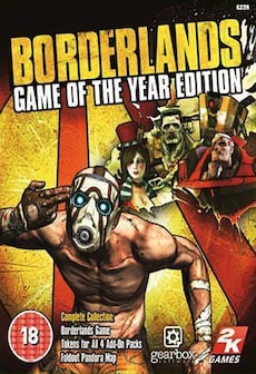 Borderlands GOTY EDITION مفتاح Xbox Live إصدار Xbox One عالمي