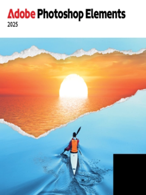 Adobe Photoshop Elements 2025 (PC, Mac) (1 User, 3 Years)  - Adobe Key - GLOBAL