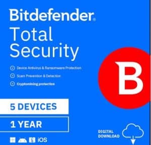 Bitdefender Antivirus Plus (PC) (5 Devices, 6 Months) - Bitdefender Key - GLOBAL