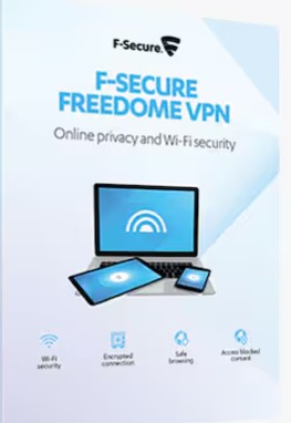 F‑Secure FREEDOME VPN (7 Devices, 1 Year) - F-Secure Key - GLOBAL