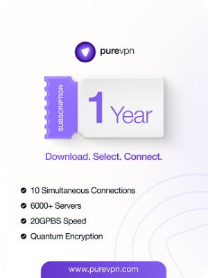 PureVPN (10 Devices, 1 Year) - PureVPN Key - GLOBAL