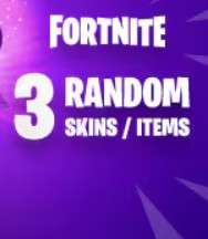 Random FORTNITE SKIN / ITEM 3 Keys (PC) - Epic Games Key - GLOBAL