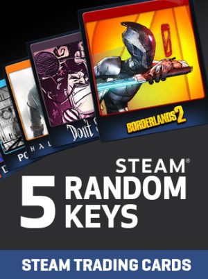 مفاتيح Steam العشوائية – 5 ألعاب – نسخة عالمية