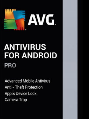 AVG AntiVirus Pro (جهاز أندرويد واحد، سنة واحدة) - مفتاح AVG - عالمي