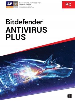 Bitdefender Antivirus Plus (PC) 10 أجهزة، 3 سنوات - مفتاح Bitdefender - عالمي
