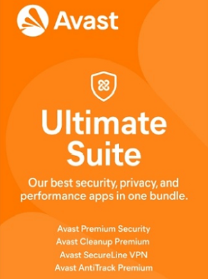 مفتاح Avast Ultimate لـ 5 أجهزة لمدة 3 سنوات - عالمي