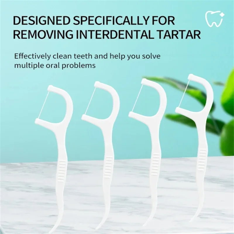 1/2/5/10 Box Portable Disposable Dental Floss Plastic Toothpick High-tension Dental Floss Stick Dental Floss Box Oral Care - Image 4