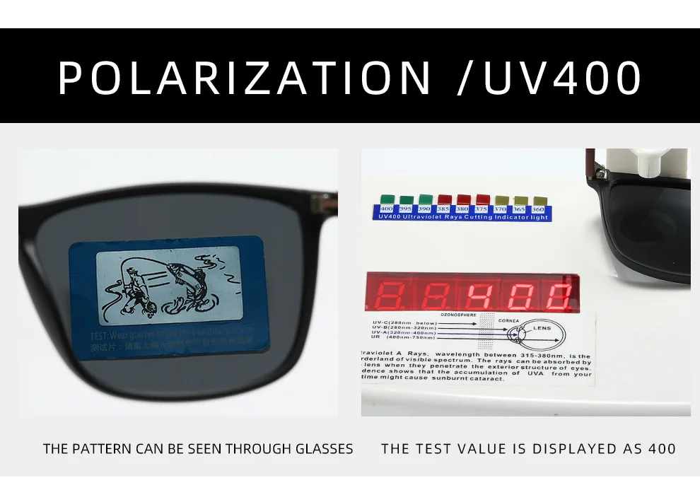 Fashion Square Polarized Sunglasses man Driving Fishing Luxury Brand Designer UV400 Eyewear - Image 15