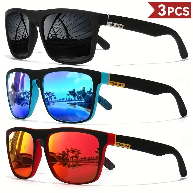 Fashion Vintage Square Polarized Sunglasses Men Women Driving Fishing Luxury Brand Designer Sun Glasses Driver's Eyewear UV400 - Image 16