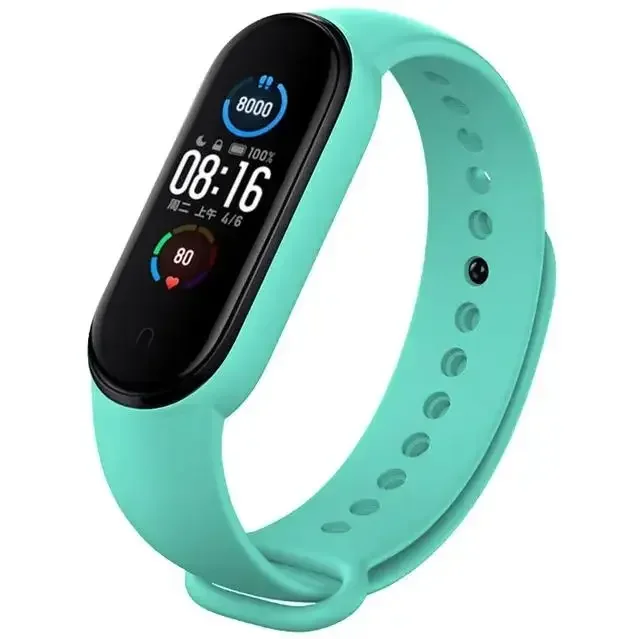 Silicone Watch Strap For Xiaomi Mi Band 7 6 5 4 3 Wristband Bracelet Wrist Straps correa Mi Band 6 7 5 4 Smart watch Accessories - Image 20