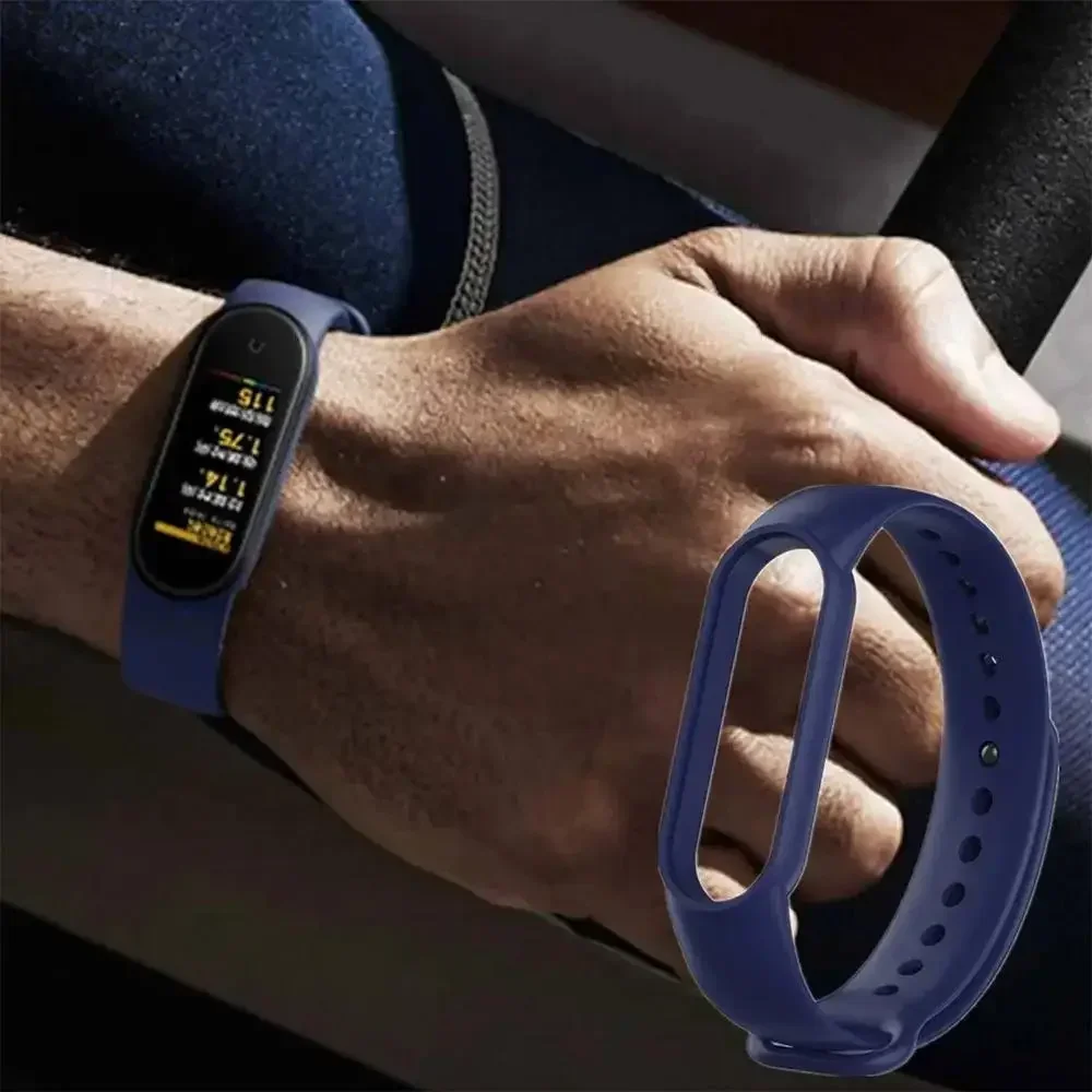 Silicone Watch Strap For Xiaomi Mi Band 7 6 5 4 3 Wristband Bracelet Wrist Straps correa Mi Band 6 7 5 4 Smart watch Accessories - Image 6