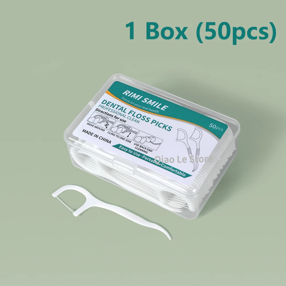 1/2/5/10 Box Portable Disposable Dental Floss Plastic Toothpick High-tension Dental Floss Stick Dental Floss Box Oral Care - Image 7