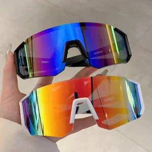 Alternative view of Outdoor Sport Goggle Sunglasses Women For Men Luxury Brand Designer Vintage Sun Glasses Popular Punk Skiing Windproof Shades